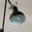 Axyaa Long Arm Black Gold Wall Sconce for Study Bedroom Reading