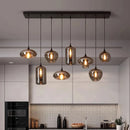 Axyaa Modern LED Pendant Chandelier for Living and Dining Rooms