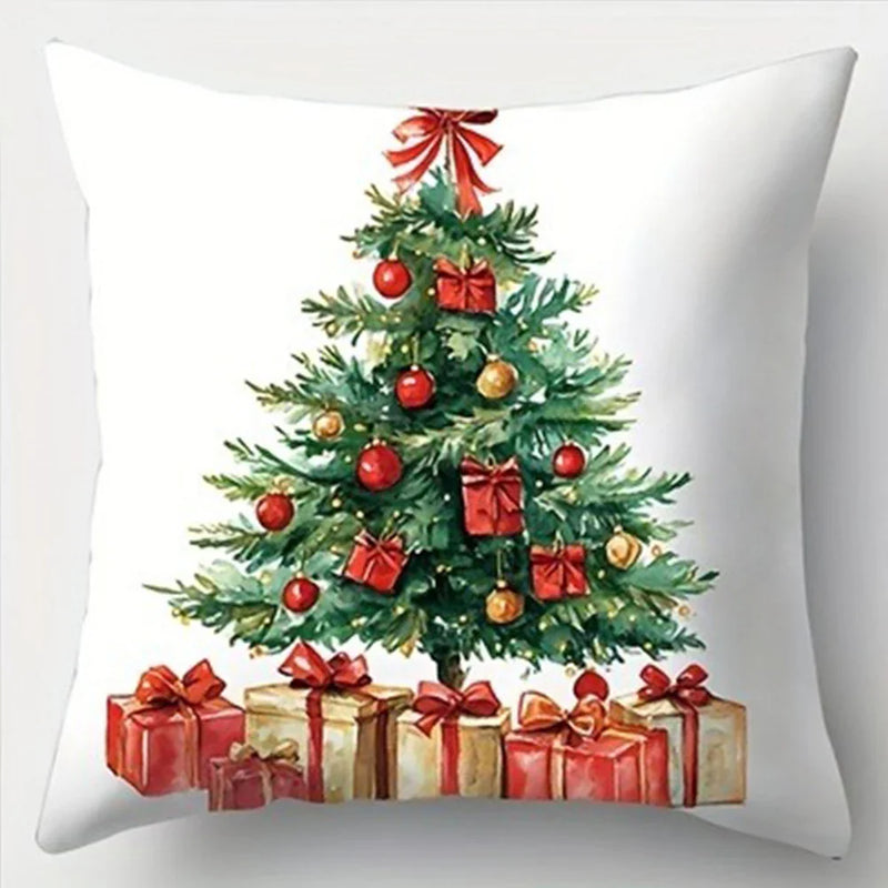 Axyaa Christmas Santa Claus Gift Pillowcase Set