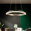 Axyaa Nordic LED Circular Pendant Lights for Modern Spaces