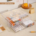 Axyaa Acrylic Stationery Drawer Organizer Watercolor Pen Holder Multi-Layer Storage Rack