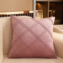 Velvet Throw Pillow Covers for Home Decor by Axyaa