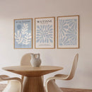 Blue Sage Matisse Canvas Wall Art Set by Axyaa