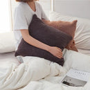 Axyaa Winter Soft Teddy Faux Fur Cushion Cover, Plush Throw Pillow Nordic Style