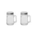 Axyaa 35ml Glass Sealed Mini Bottle Set for Coffee, Honey, Juice - Leakproof & Portable Jar