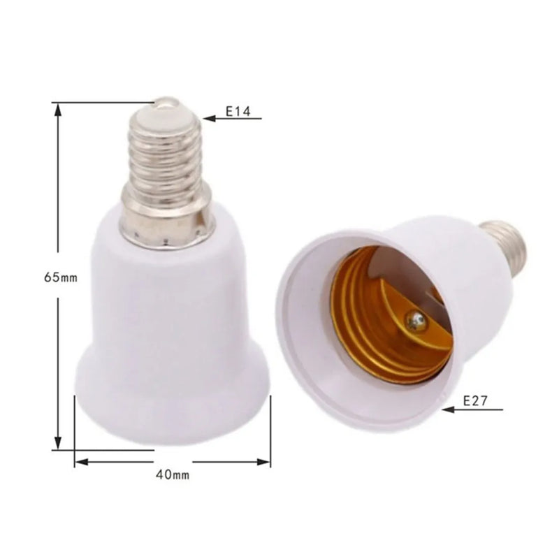 Axyaa B22 to E27/E14 to E27 Lamp Base Converter Socket Adapter