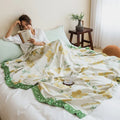 Axyaa Bamboo Fiber Summer Cool Quilt & Gauze Towel Set
