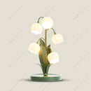 Axyaa LED Flower Table Lamp: Decorative Desk Light, 3 Colors, Landscape Lighting