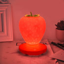 Axyaa LED Strawberry Night Lamp Silicon Touch-Sensor Nightlight for Kids Bedroom
