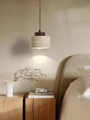 Axyaa Yellow Travertine Pendant Lamp for Bedroom, Dining, Bar - Wabi-sabi Style LED