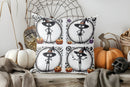 Axyaa Halloween Witch Cartoon Pattern Pillow Cover for Sofa Bedroom Car