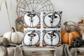 Axyaa Halloween Witch Cartoon Pillow Cover for Sofa, Bedroom & Car