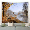 Axyaa Wild Animal Tapestry Nature Landscape Wall Hanging for Home Decor