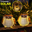 Axya Solar Owl Landscape Light: Waterproof Outdoor LED Lamp