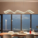 Axyaa Nordic Acrylic LED Chandelier - Modern Dining Room Pendant Light