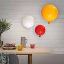 Axyaa Colorful Balloon Memory Wall Light Pull Switch Chandelier with E27 Bulbs