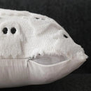 Axyaa Halloween Ghost Plush Cushion Cover - Fun Holiday Home Decor for Living Room