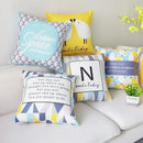 Axyaa Nordic Elk Ins Print Cushion Cover Sleep Sofa Pillow Case Office Home Decor