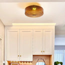 Axyaa Antique Glass Ceiling Light for Retro Corridor Hallway Foyer & Balcony