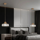 Axyaa Crystal LED Ceiling Chandelier for Dining Room & Bedroom
