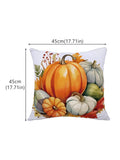 Axyaa Pumpkin Thanksgiving Throw Pillow Covers 45X45CM