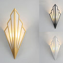 Nordic LED Iron Wall Lamp for Living Room Bedroom Decor Axyaa