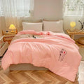 Axyaa Soybean Fiber Cotton Comforter | Grade A Warm Quilt Blanket