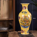 Axyaa Large Ceramic Vase for Home Decor and Flower Arrangement