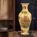 Axyaa Large Ceramic Vase for Home Decor and Flower Arrangement