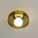 Nordic Modern Round Ceiling Lamp for Axya Brand Bedroom Porch Decoration