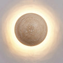 Axyaa Limestone Wall Lamp: Nordic Retro LED Lighting for Bedroom and Corridor
