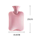 Axyaa Plush Faux Rabbit Fur Hot Water Bag - Soft & Warm Shoulder-Neck-Back Hand-Legs-Waist