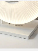 Axyaa Minimalist Pleated Floor Lamp for Living Room Bedroom Study