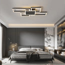 Axyaa LED Chandelier for Living Room Nordic Ceiling Light Modern Square Fixture