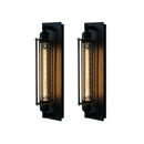 Axyaa Iron Wall Light: Retro Industrial Style LED Lamp for Home Decor