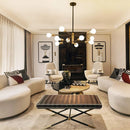 Axyaa Modern Ceiling Chandelier for Home Indoor Decor Lighting Fixtures