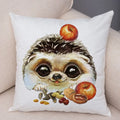 Axyaa Cute Animal Print Pillowcase for Home Sofa Bed Decor
