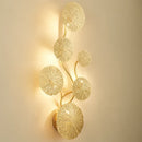 Axyaa Copper Wall Lamp: Nordic Bedroom Headboard Creative Living Room Decoration