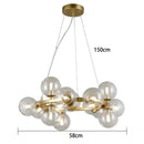 Axyaa LED Pendant Light Chandeliers for Modern Living and Dining Room Lighting
