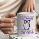 Axyaa Owl Mug for Her Mom Birthday Gifts - Novelty Ceramic Tea Cups 11 oz