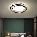 Axyaa LED Round Pendant Light Gold/Black/White Tricolor for Modern Home Lighting