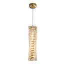 Axyaa Crystal Pendant Chandelier: Postmodern Minimalist Bedroom Living Room Decor