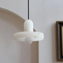 Axyaa Marble Bedside Pendant Lamp: Elegant Dining Room & Bedroom Decorationiece