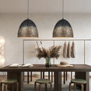 Axyaa Retro Iron Art Pendant Light for Kitchen Island Chandelier