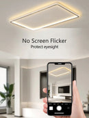 Axyaa Modern LED Ceiling Lights: Sleek Nordic Style for Living Room and Bedroom