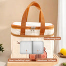 Axyaa Large Capacity Waterproof Insulated Lunch Bag for Outdoor Picnics