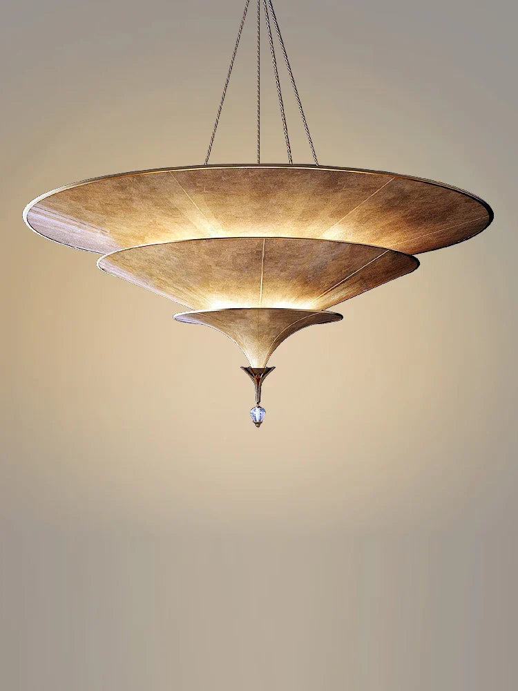 Axyaa Wabi Sabi Chandelier Pendant Light for Home Staircase Decor