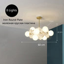 Axyaa Magic Beans Chandelier: Nordic Color Kids' Room Pendant Light