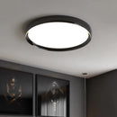 Axyaa Modern Black LED Ceiling Light Remote Control Living Room Bedroom
