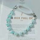 Axyaa Beads Tumbler Handle Strap: Kawaii Water Bottle Sling Holder